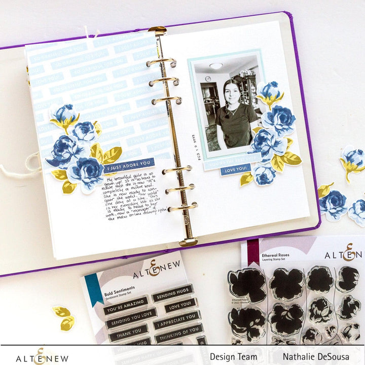 Photocentric Clear Stamps Bold Sentiments Stamp Set