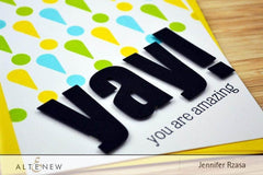 Photocentric Clear Stamps Bold Type Stamp Set