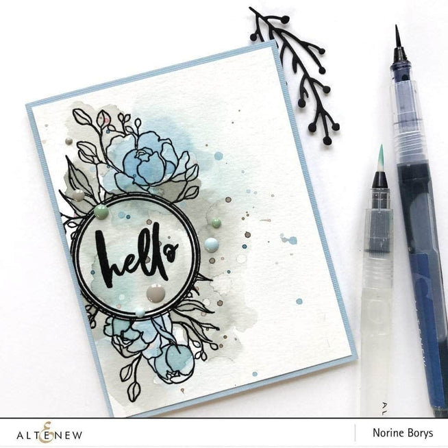 Photocentric Clear Stamps Book Club Stamp Set