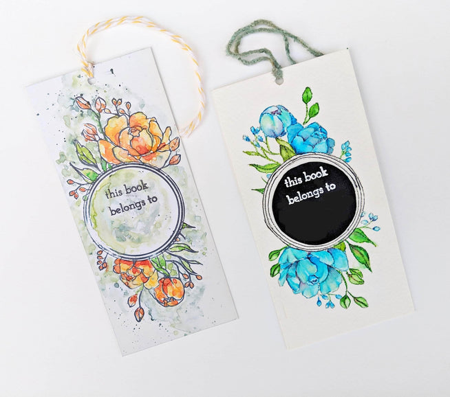 Photocentric Clear Stamps Book Club Stamp Set