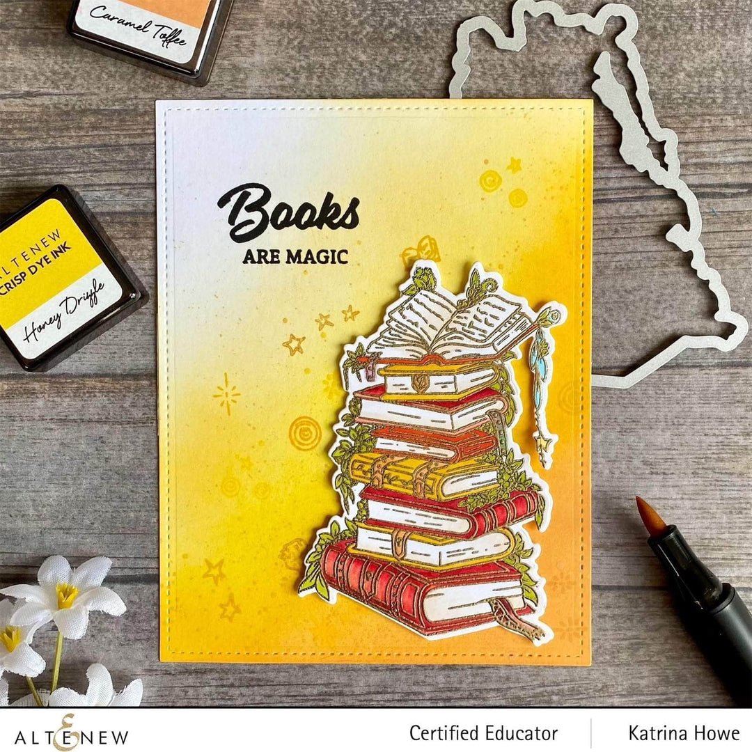 Photocentric Clear Stamps Books Are Magic Stamp Set