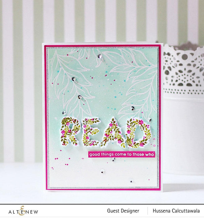 Photocentric Clear Stamps Botanical Bookmark Stamp Set