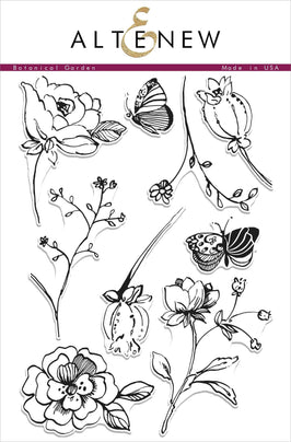 Photocentric Clear Stamps Botanical Garden Stamp Set