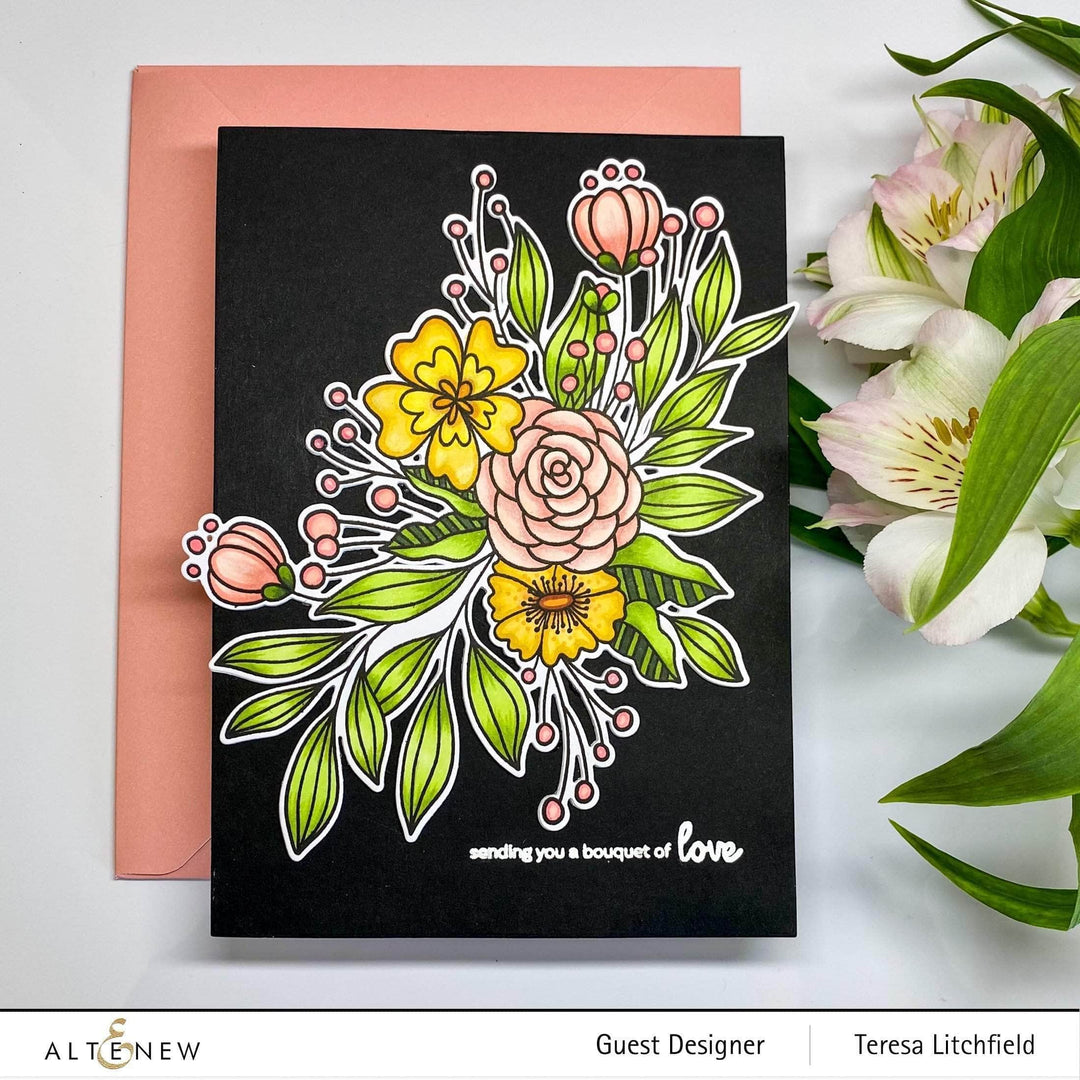 Photocentric Clear Stamps Bouquet of Love Stamp Set