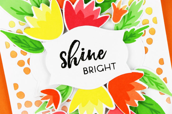 Photocentric Clear Stamps Bright Blossoms Stamp Set