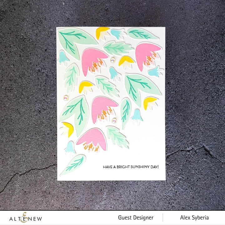 Photocentric Clear Stamps Bright Blossoms Stamp Set