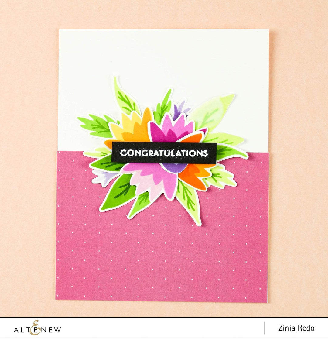 Photocentric Clear Stamps Bright Blossoms Stamp Set