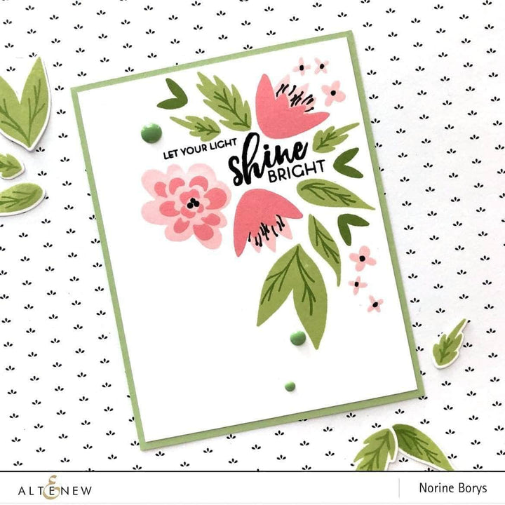 Photocentric Clear Stamps Bright Blossoms Stamp Set