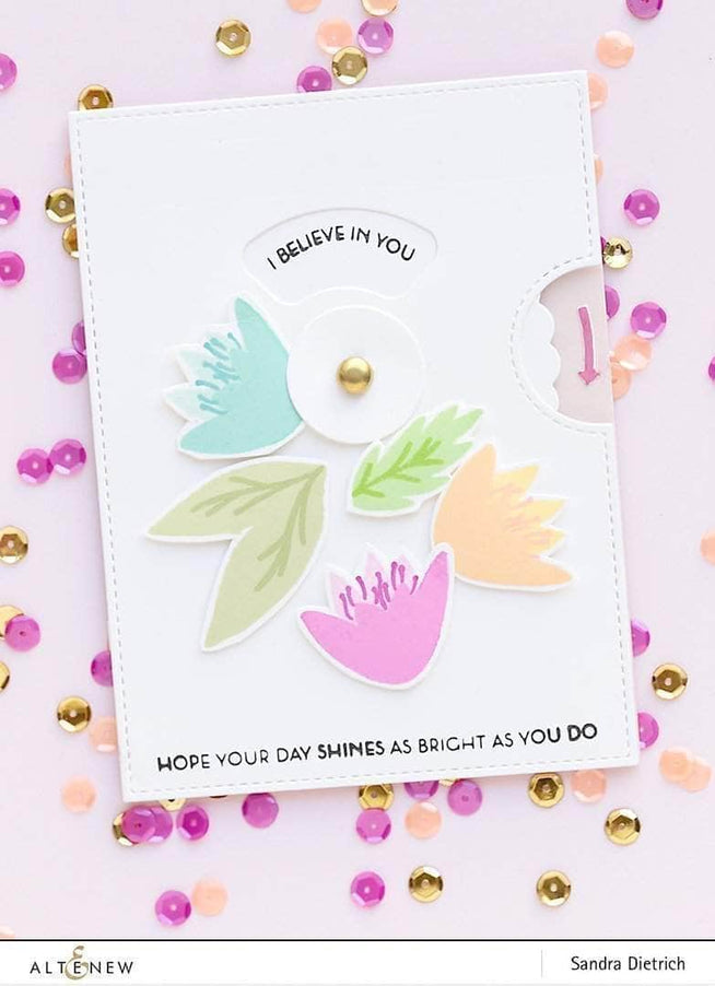 Photocentric Clear Stamps Bright Blossoms Stamp Set