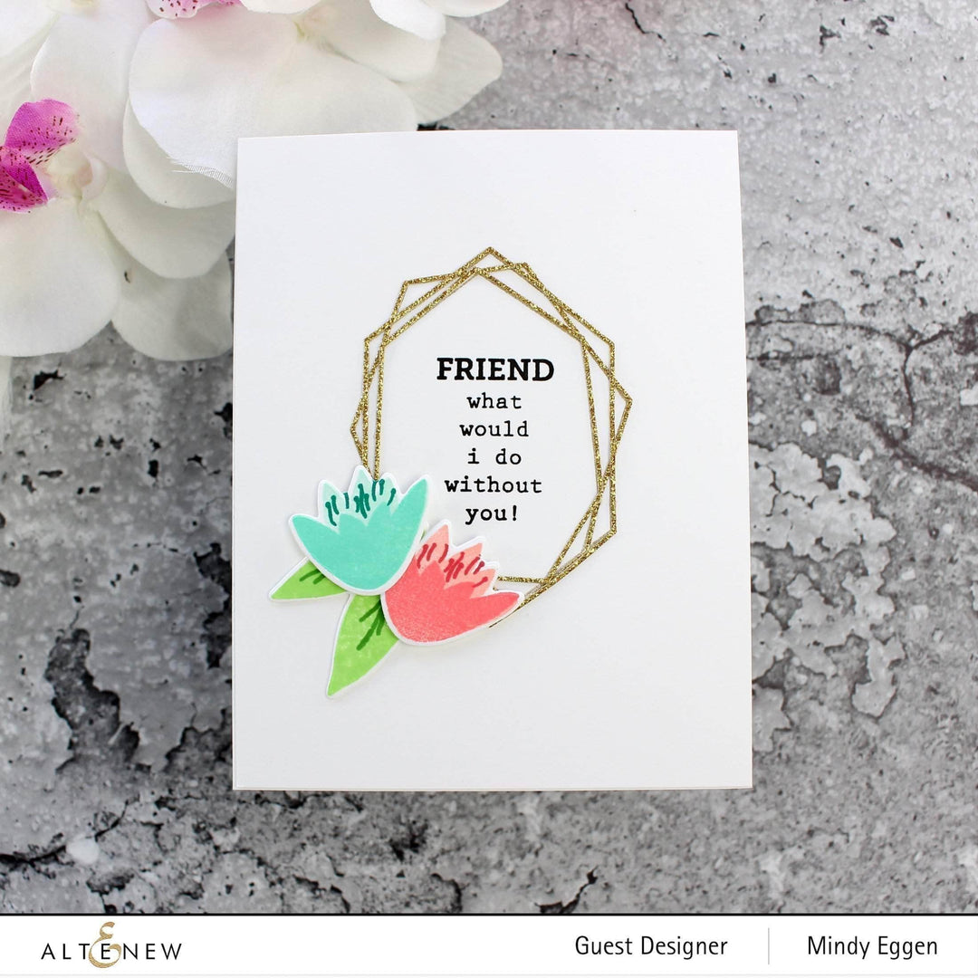 Photocentric Clear Stamps Bright Blossoms Stamp Set