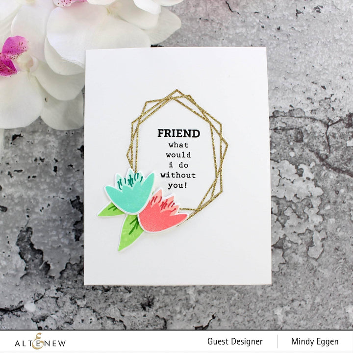Photocentric Clear Stamps Bright Blossoms Stamp Set