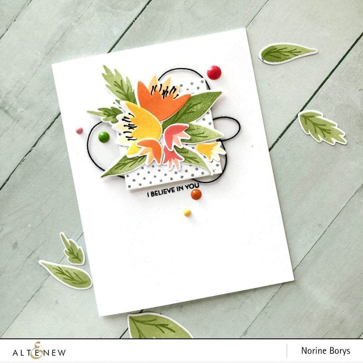Photocentric Clear Stamps Bright Blossoms Stamp Set