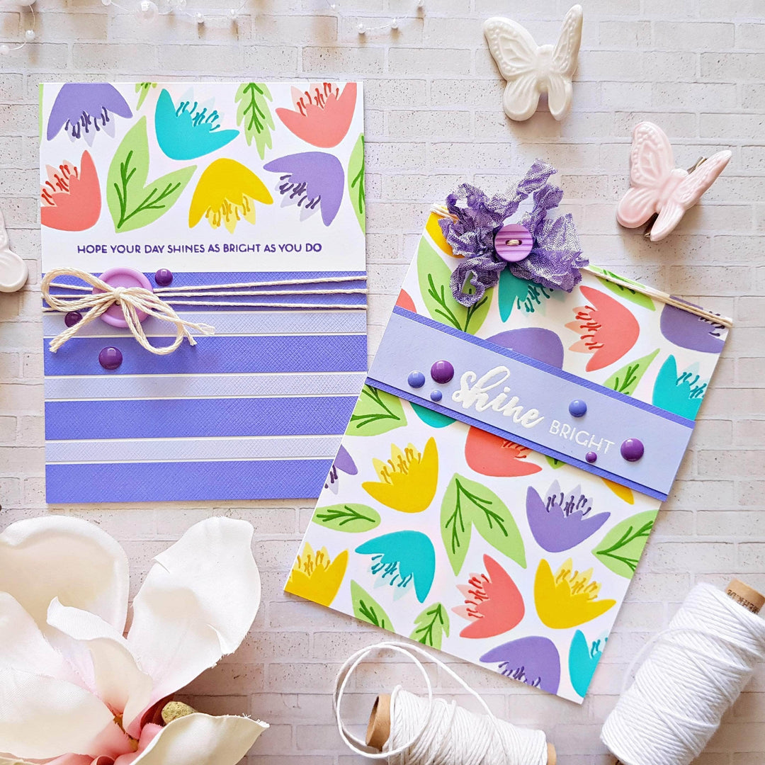 Photocentric Clear Stamps Bright Blossoms Stamp Set