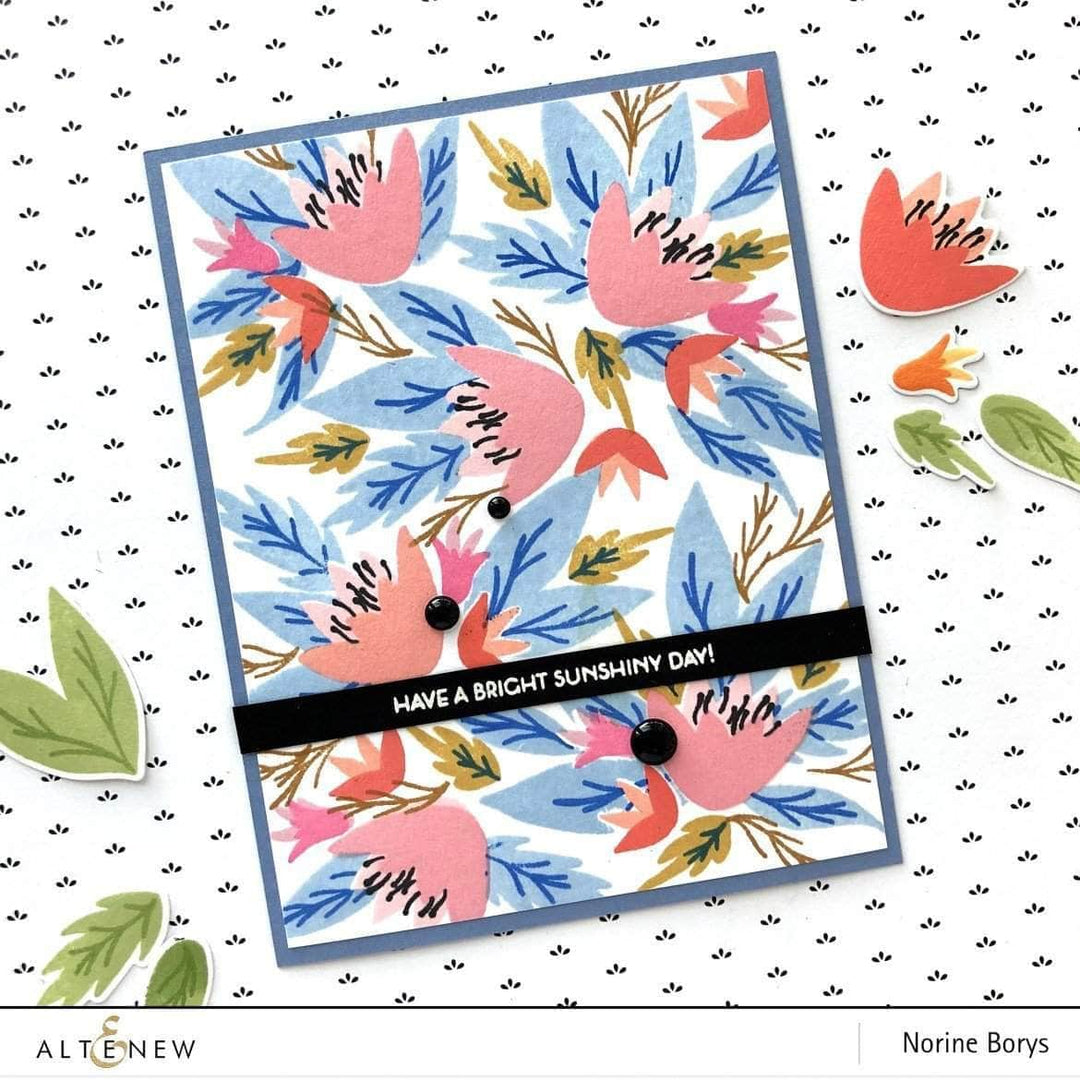 Photocentric Clear Stamps Bright Blossoms Stamp Set