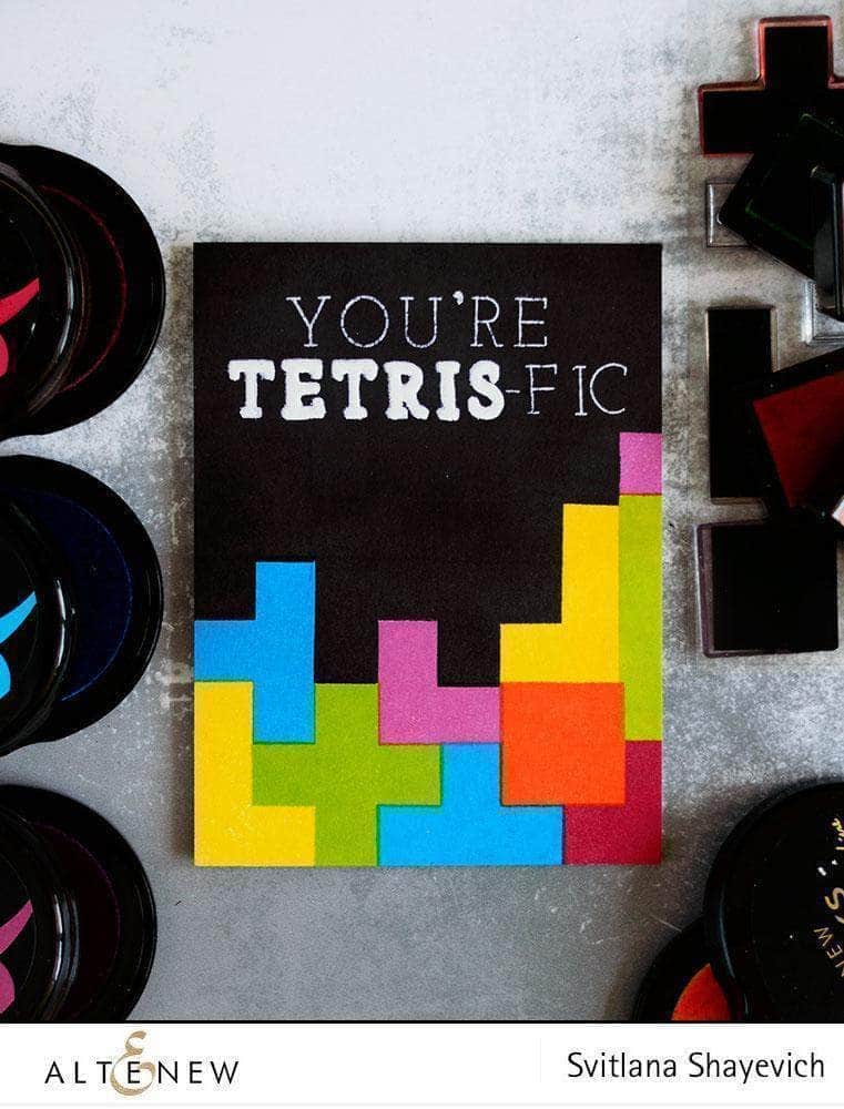 Photocentric Clear Stamps Building Blocks Stamp Set