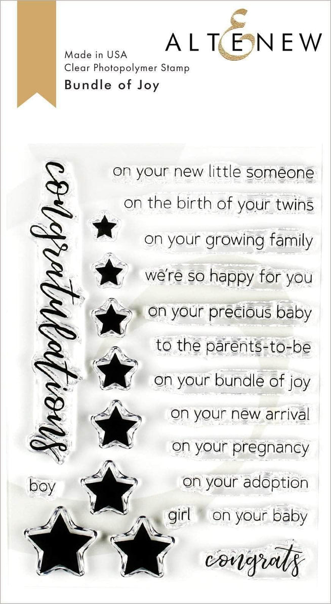 Photocentric Clear Stamps Bundle of Joy Stamp Set