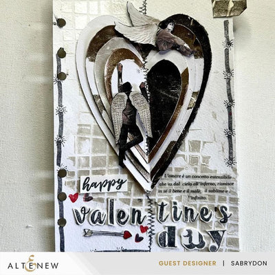 Calligraphy Alpha Stamp Set