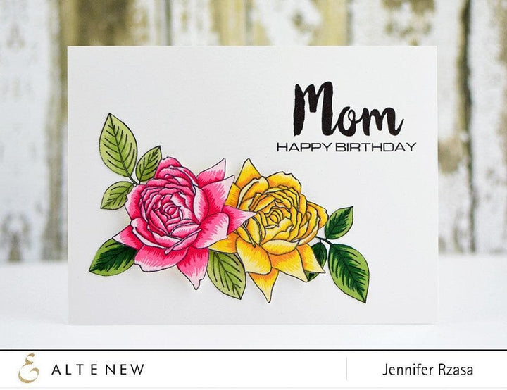 Altenew Stamp & Die Bundle Calligraphy Alpha Stamp & Die Bundle