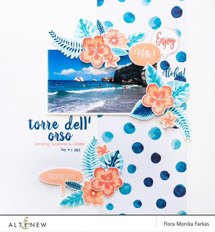 Altenew Stamp & Die Bundle Calligraphy Alpha Stamp & Die Bundle