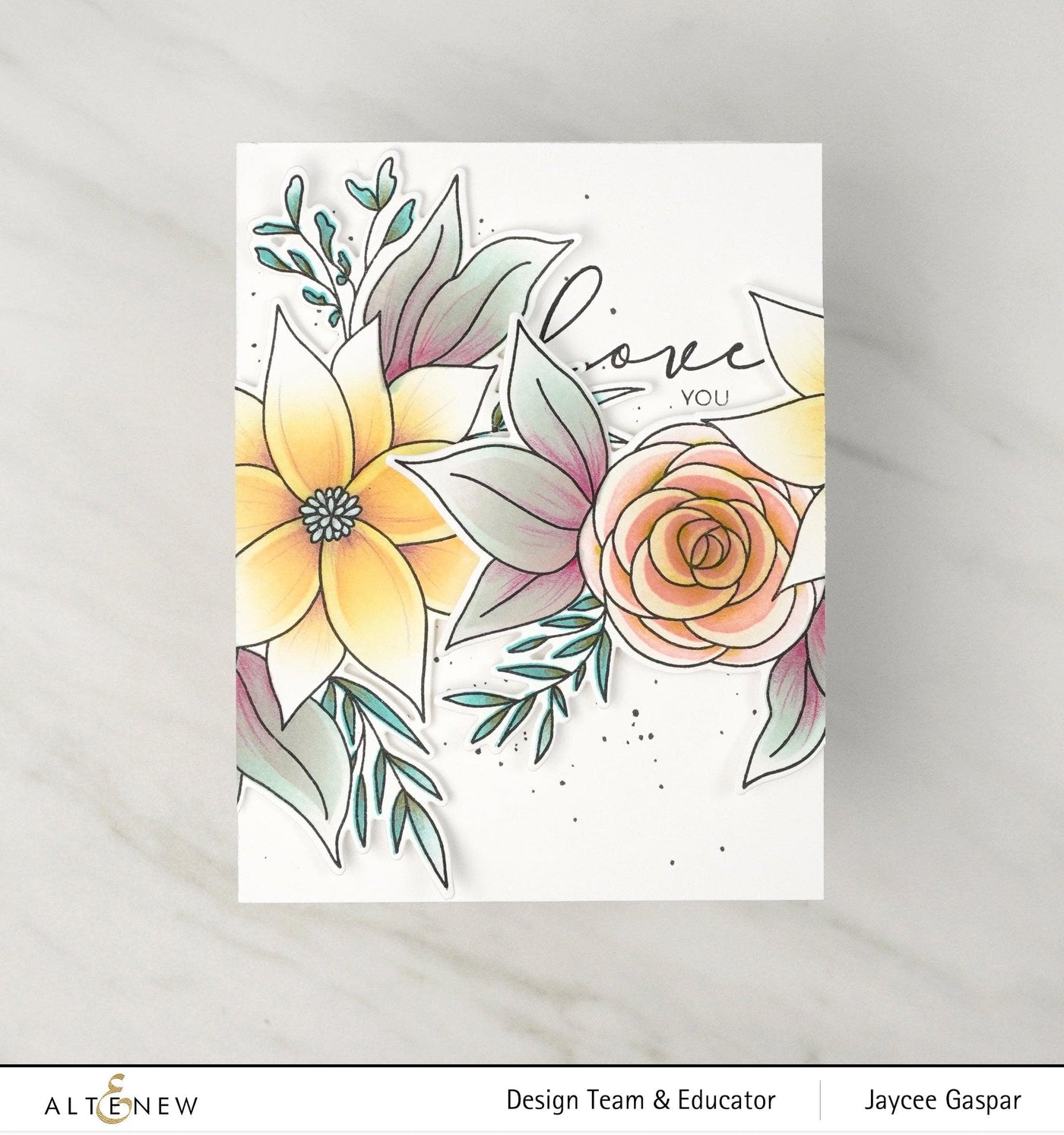 Photocentric Clear Stamps Calming Cluster Stamp Set