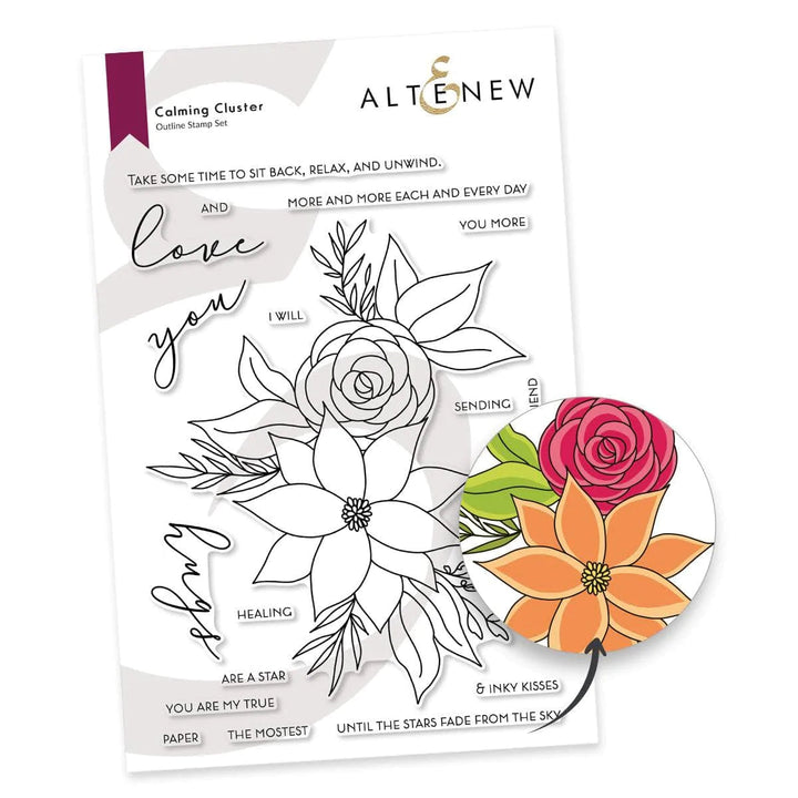 Photocentric Clear Stamps Calming Cluster Stamp Set