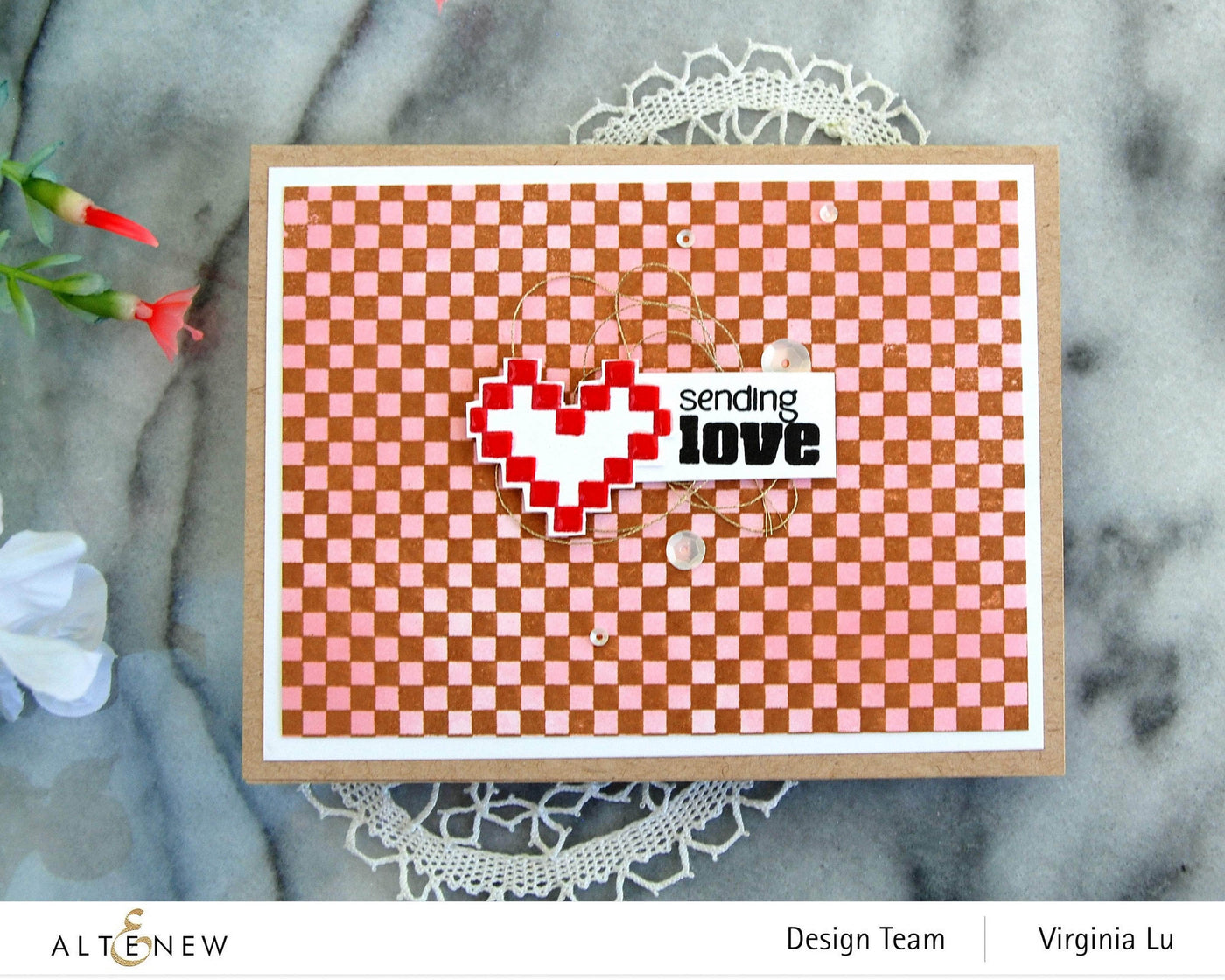 Photocentric Clear Stamps Checkerboard Stamp Set