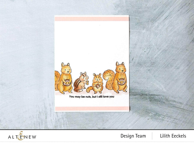 Photocentric Clear Stamps Chipmunk & Squirrel Stamp Set