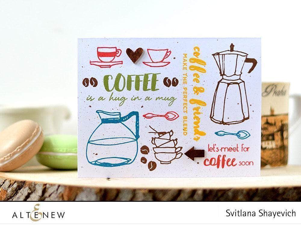 Photocentric Clear Stamps Coffee Love Stamp Set