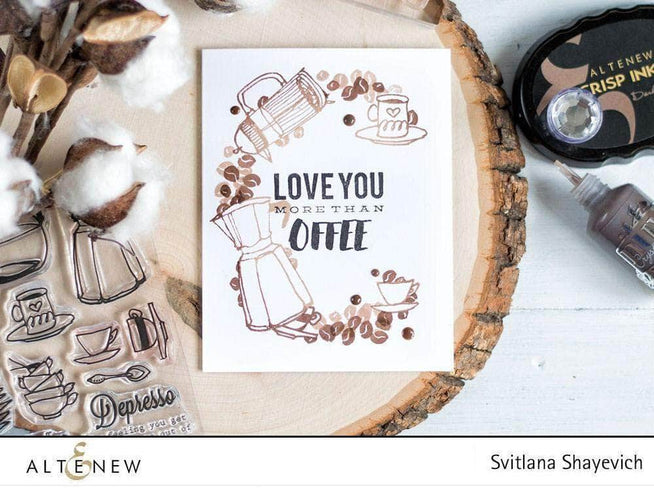 Photocentric Clear Stamps Coffee Love Stamp Set