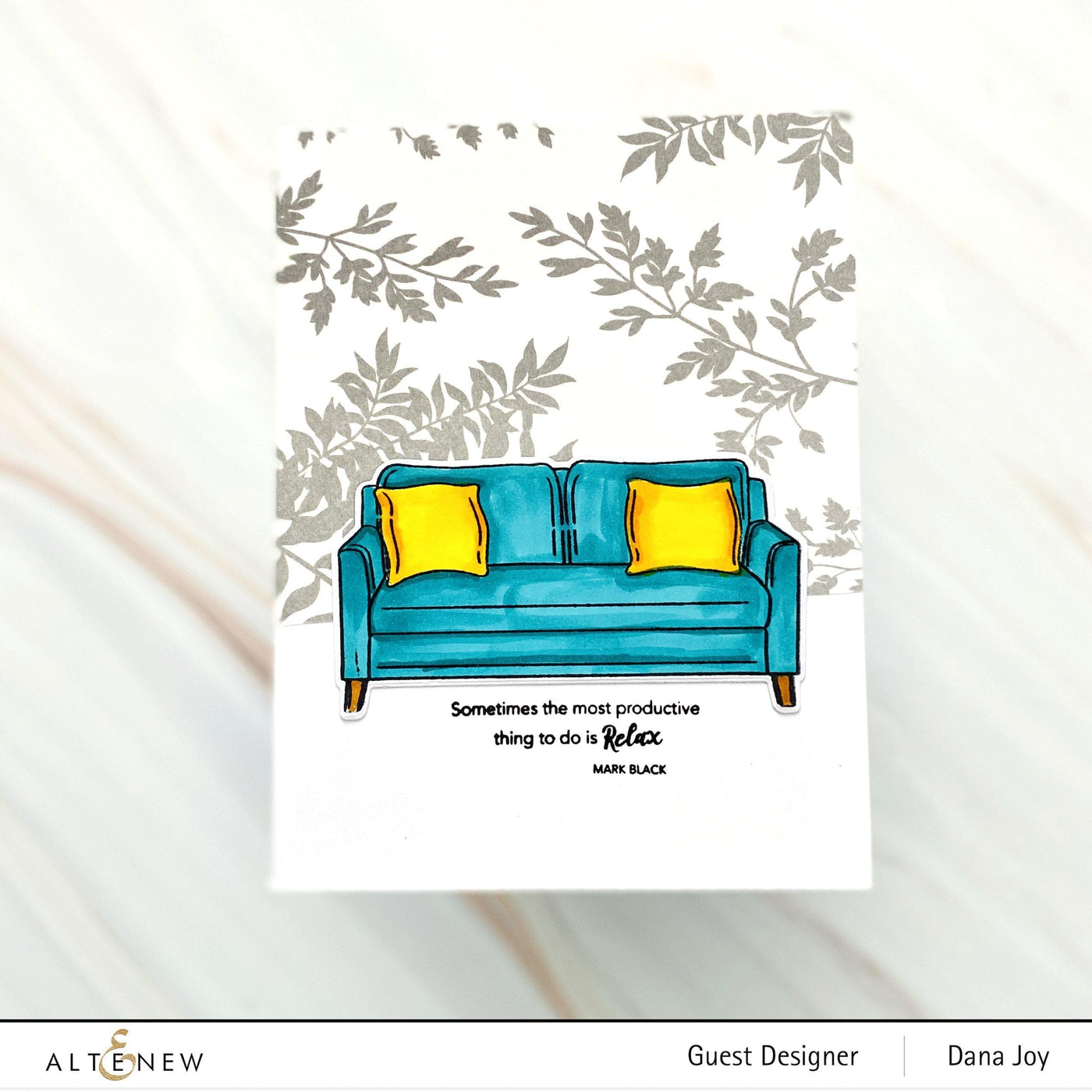 Photocentric Clear Stamps Comfy Couch Stamp Set