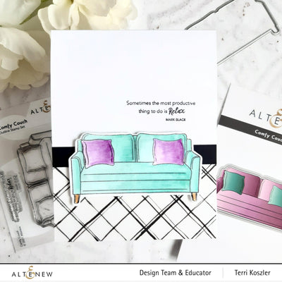 Photocentric Clear Stamps Comfy Couch Stamp Set