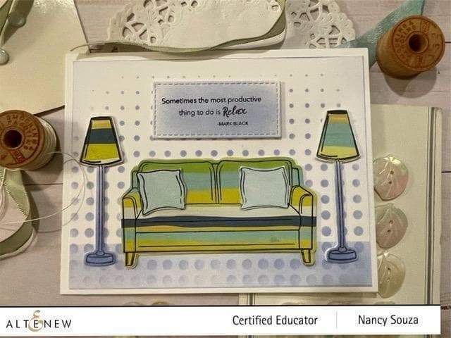 Photocentric Clear Stamps Comfy Couch Stamp Set