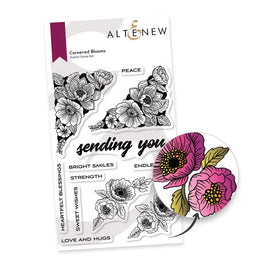 Cornered Blooms Stamp Set