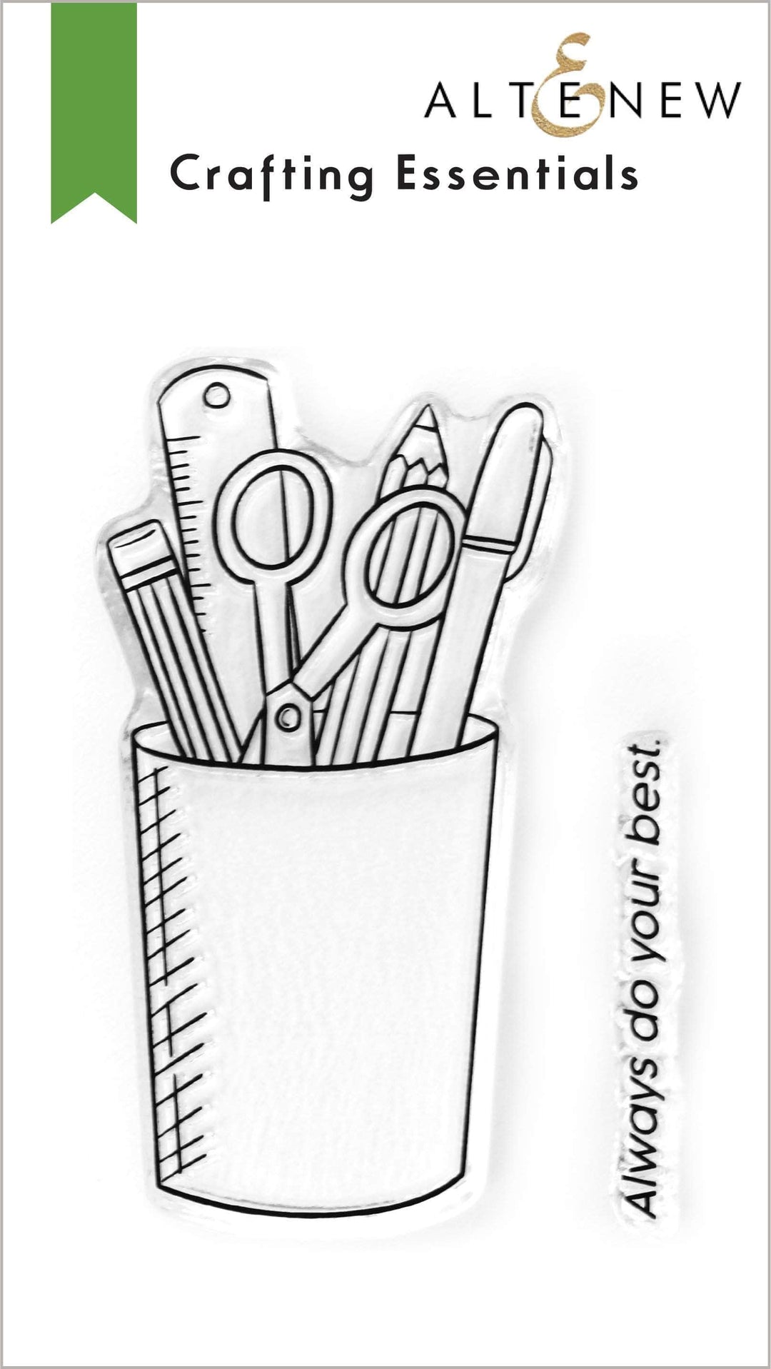 Create Design Essentials Stamp Crafting Essentials Stamp Set | Altenew