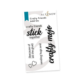 Photocentric Clear Stamps Crafty Friends Add-On Stamp Set