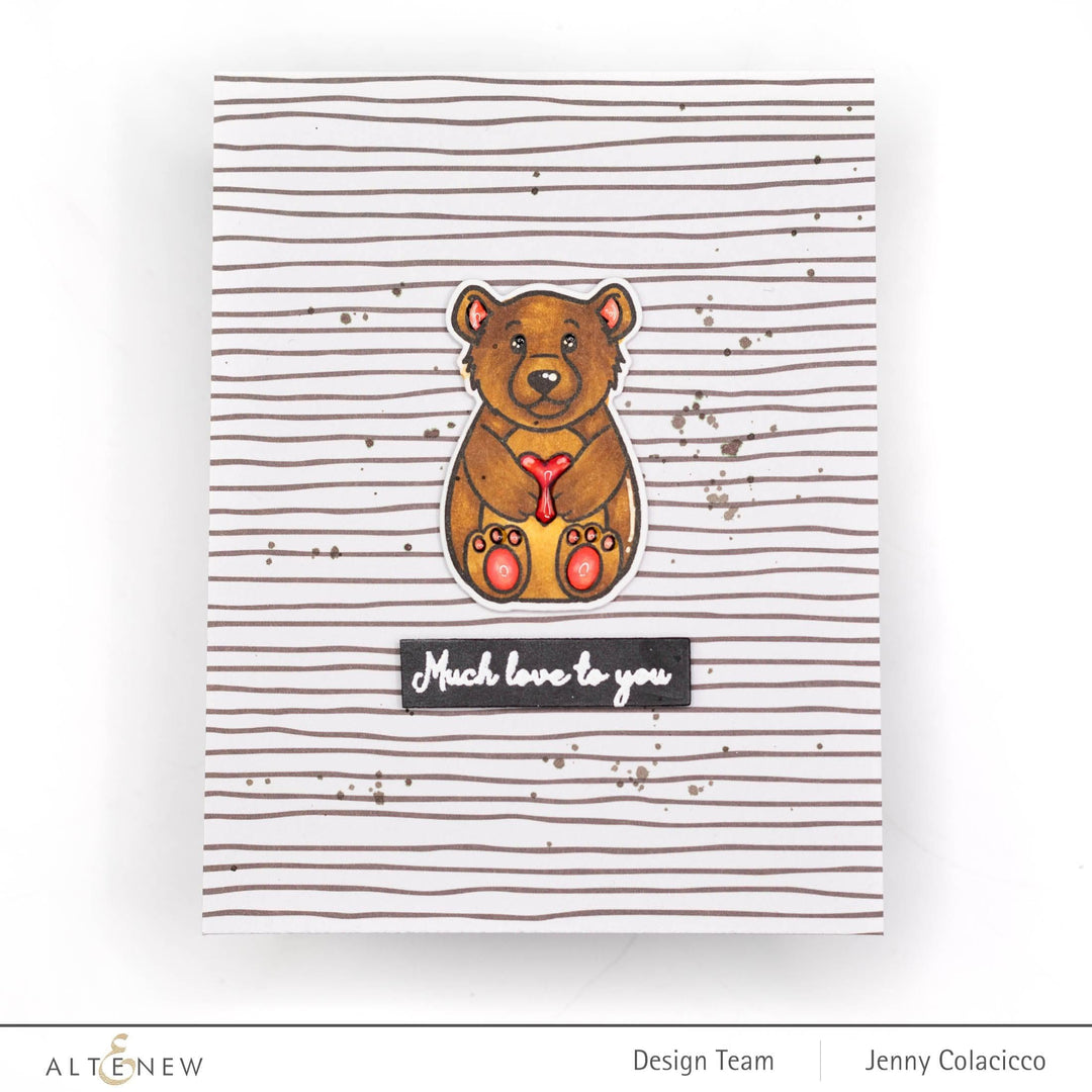 Photocentric Clear Stamps Cuddly Bear Stamp Set