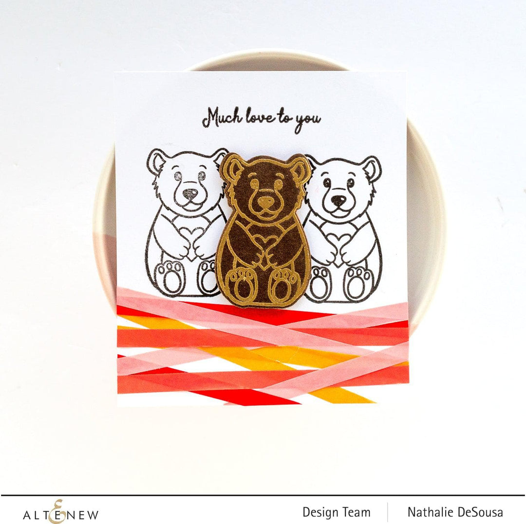Photocentric Clear Stamps Cuddly Bear Stamp Set