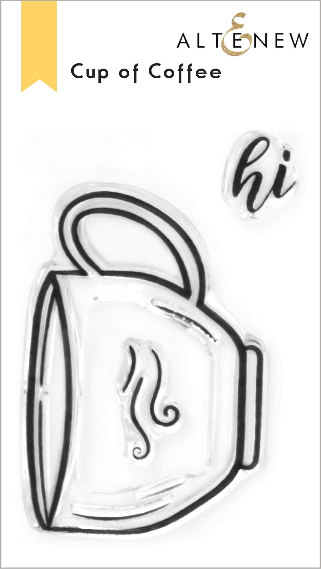 Photocentric Clear Stamps Cup of Coffee Stamp Set