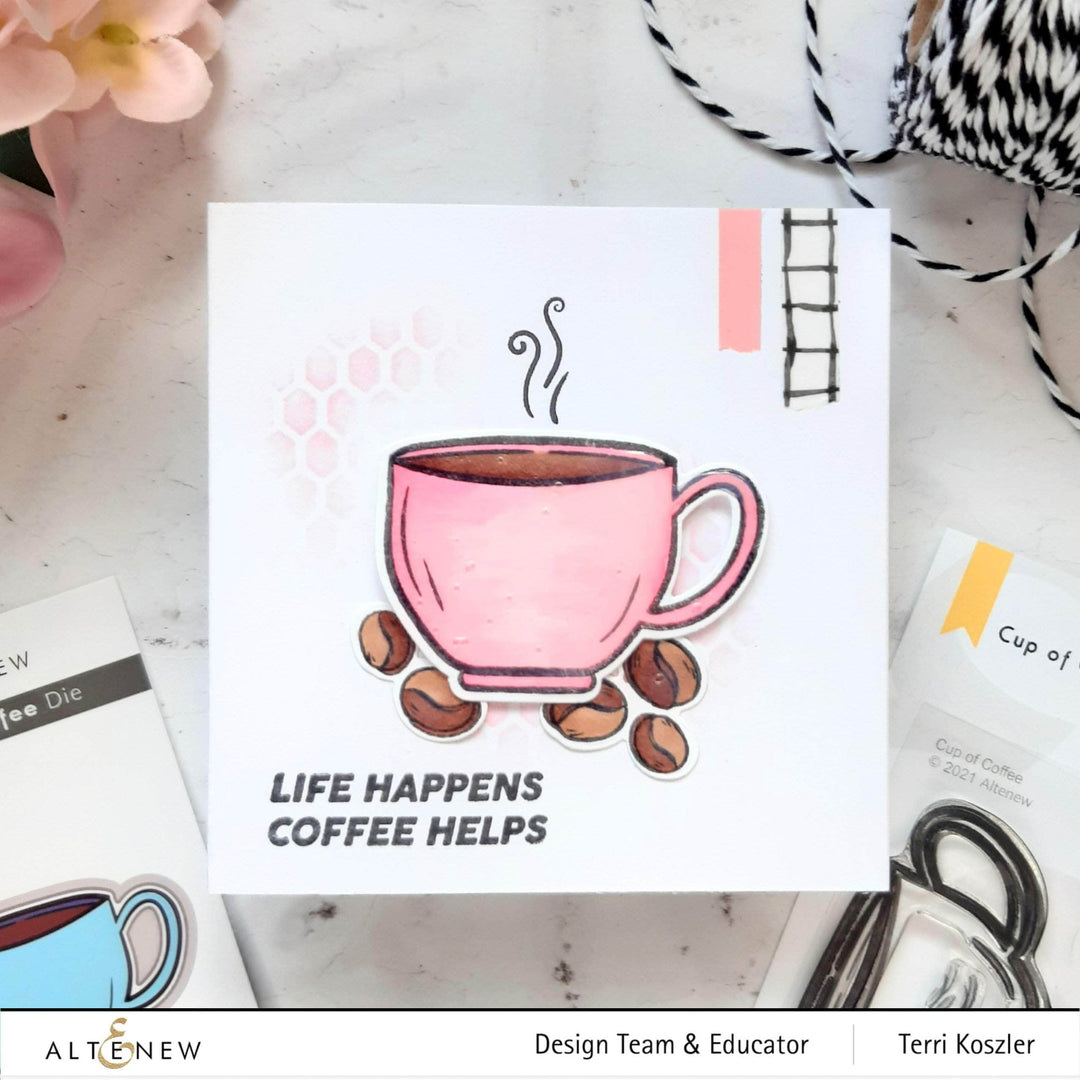 Photocentric Clear Stamps Cup of Coffee Stamp Set