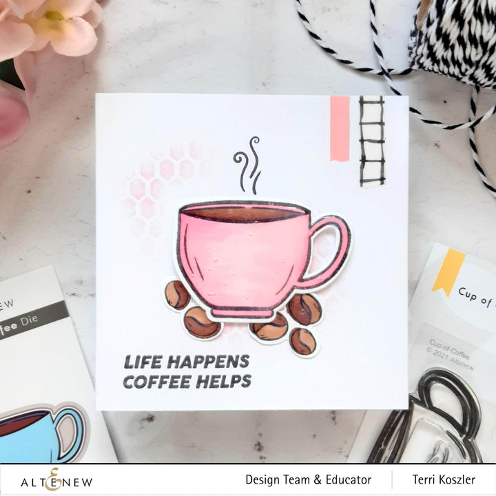 Photocentric Clear Stamps Cup of Coffee Stamp Set
