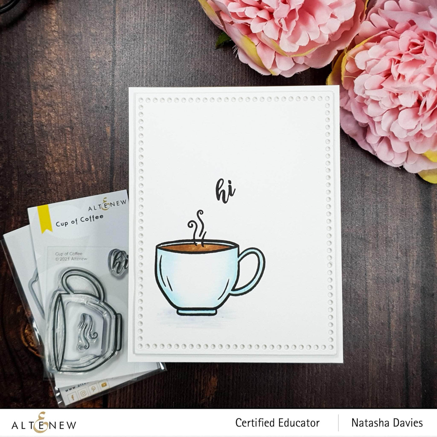 Photocentric Clear Stamps Cup of Coffee Stamp Set