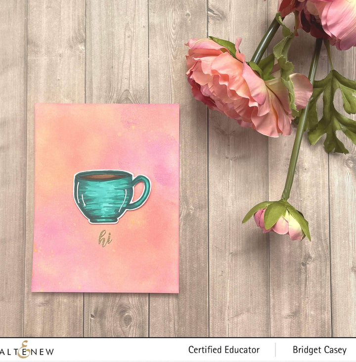Photocentric Clear Stamps Cup of Coffee Stamp Set