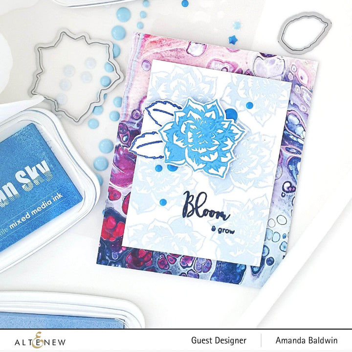 Photocentric Clear Stamps Dahlia Blossoms Add-On Stamp Set