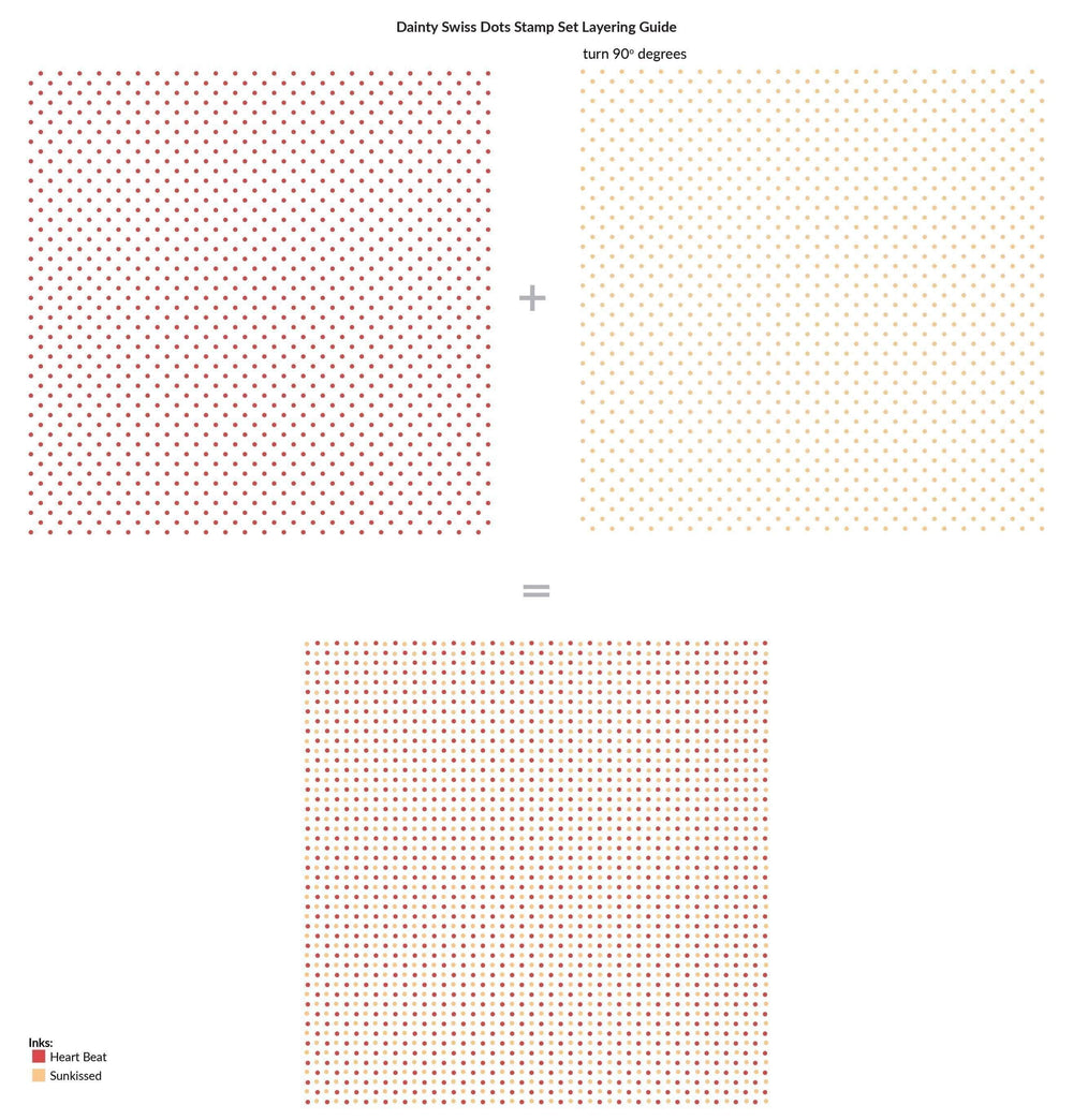 Photocentric Clear Stamps Dainty Swiss Dots Stamp Set