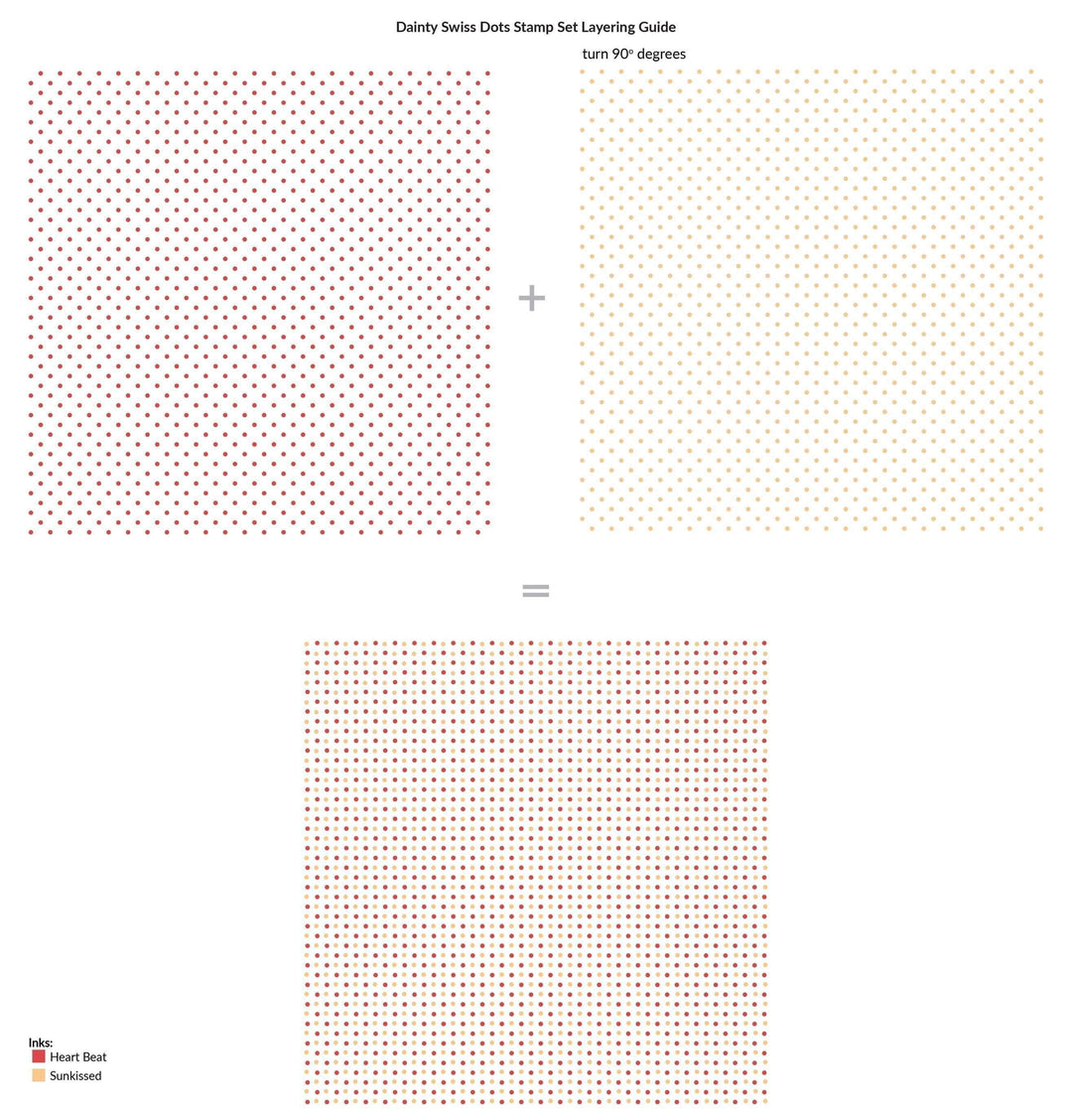 Photocentric Clear Stamps Dainty Swiss Dots Stamp Set