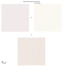 Photocentric Clear Stamps Dainty Swiss Dots Stamp Set