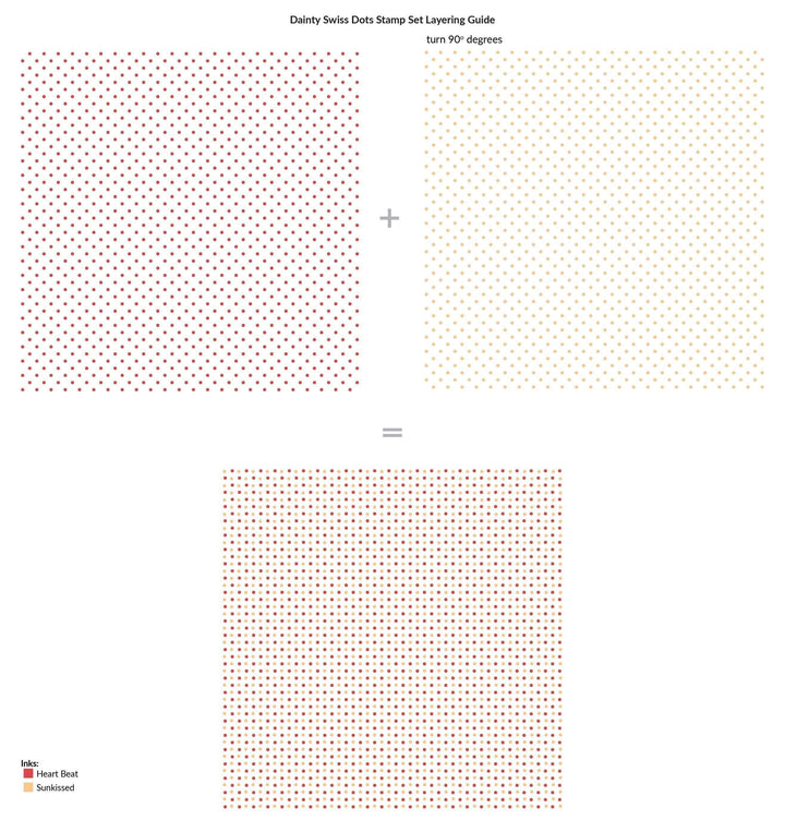 Photocentric Clear Stamps Dainty Swiss Dots Stamp Set