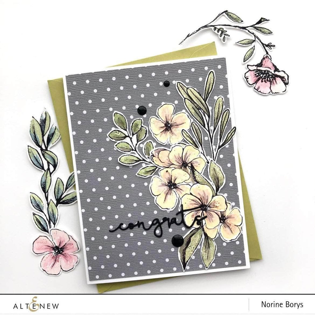 Photocentric Clear Stamps Dainty Swiss Dots Stamp Set
