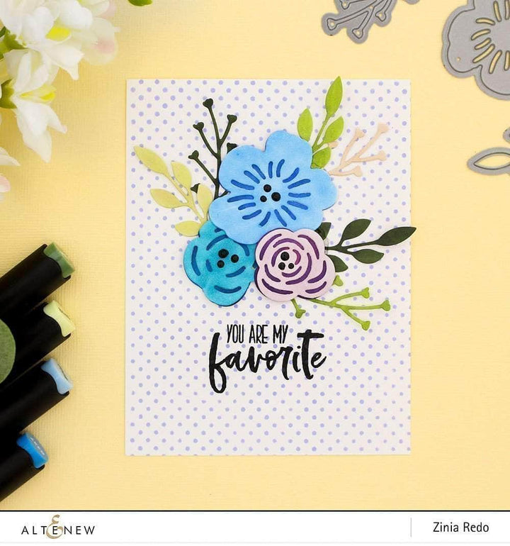 Photocentric Clear Stamps Dainty Swiss Dots Stamp Set