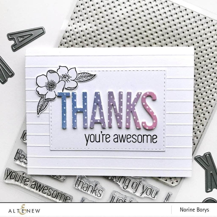 Photocentric Clear Stamps Dainty Swiss Dots Stamp Set